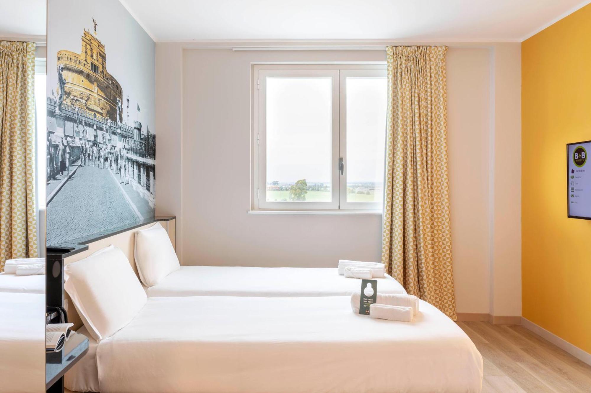 B&B Hotel Roma Fiumicino Aeroporto Fiera 2 Bagian luar foto