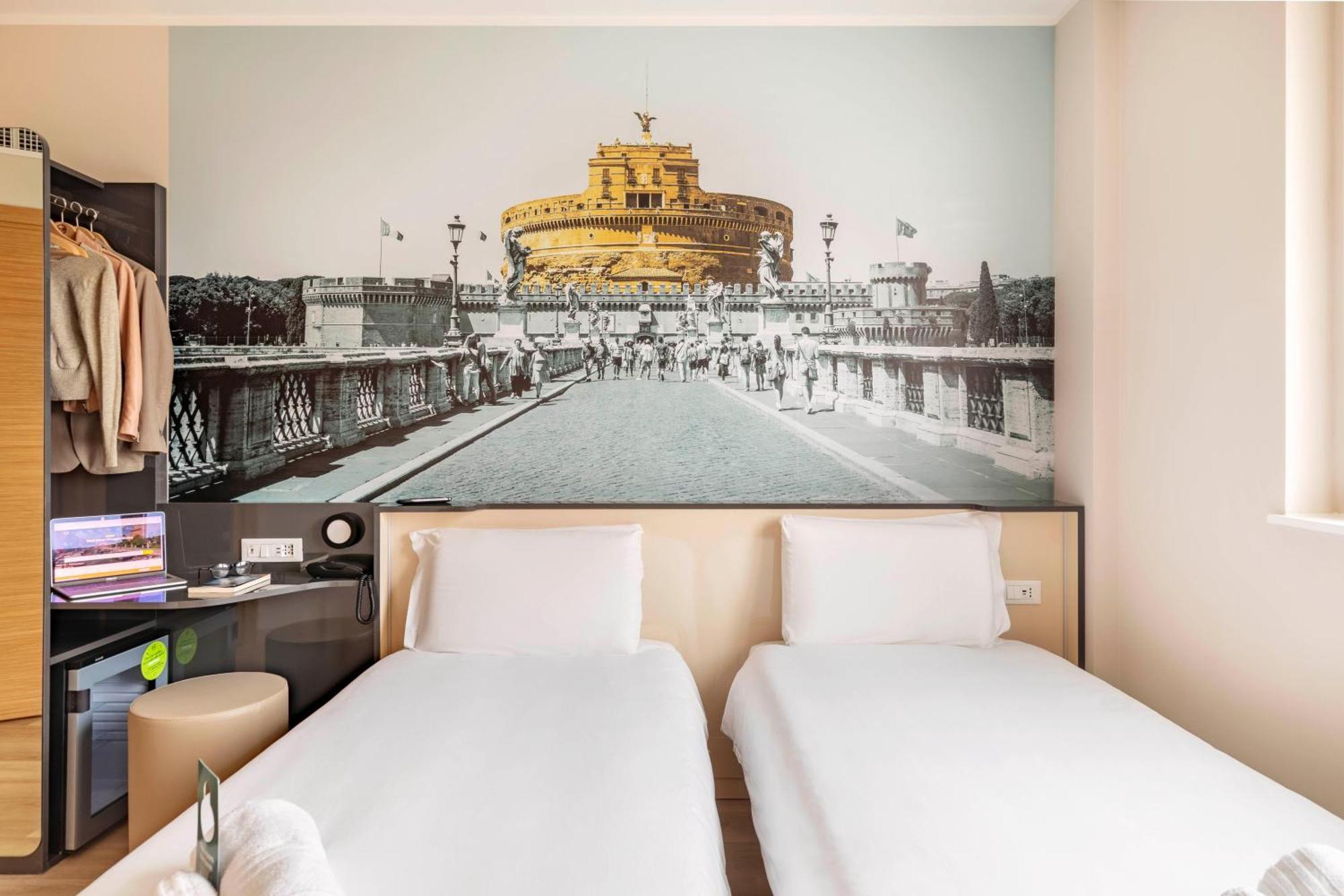 B&B Hotel Roma Fiumicino Aeroporto Fiera 2 Bagian luar foto